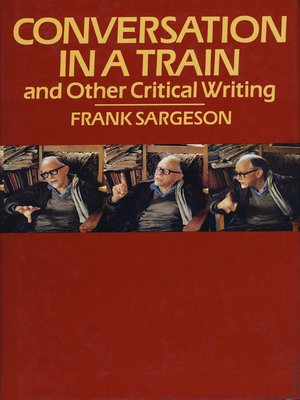 cover image of Conversation in a Train and Other Critical Writings